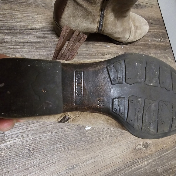 Pikolinos Ankle Zipper Suede Boot - Picture 7 of 7